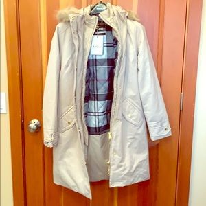 Barbour Bute Faux Fur-Trim Parka